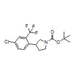 1-Boc-3-[4-chloro-2-(trifluoromethyl)phenyl]pyrrolidine
