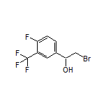 2-Bromo-1-[4-fluoro-3-(trifluoromethyl)phenyl]ethanol