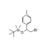 [2-Bromo-1-(p-tolyl)ethoxy](tert-butyl)dimethylsilane