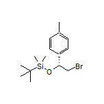 (R)-[2-Bromo-1-(p-tolyl)ethoxy](tert-butyl)dimethylsilane