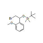[2-Bromo-1-(2-methoxyphenyl)ethoxy](tert-butyl)dimethylsilane