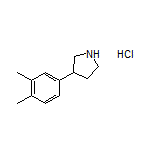 3-(3,4-Dimethylphenyl)pyrrolidine Hydrochloride