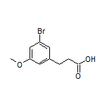 3-(3-Bromo-5-methoxyphenyl)propanoic Acid