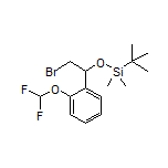 [2-Bromo-1-[2-(difluoromethoxy)phenyl]ethoxy](tert-butyl)dimethylsilane