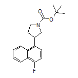 1-Boc-3-(4-fluoro-1-naphthyl)pyrrolidine