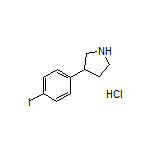 3-(4-Iodophenyl)pyrrolidine Hydrochloride