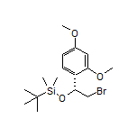 (R)-[2-Bromo-1-(2,4-dimethoxyphenyl)ethoxy](tert-butyl)dimethylsilane