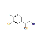 2-Bromo-1-(3-chloro-4-fluorophenyl)ethanol