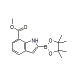 7-(Methoxycarbonyl)-1H-indole-2-boronic Acid Pinacol Ester