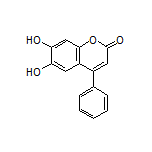 6,7-Dihydroxy-4-phenyl-2H-chromen-2-one