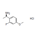 (R)-1-(2-Fluoro-4-methoxyphenyl)ethanamine Hydrochloride