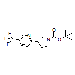 2-(1-Boc-3-pyrrolidinyl)-5-(trifluoromethyl)pyridine
