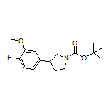 1-Boc-3-(4-fluoro-3-methoxyphenyl)pyrrolidine