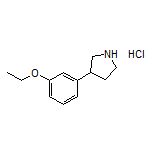 3-(3-Ethoxyphenyl)pyrrolidine Hydrochloride