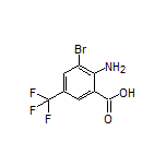 2-Amino-3-bromo-5-(trifluoromethyl)benzoic Acid
