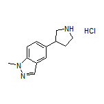 1-Methyl-5-(pyrrolidin-3-yl)-1H-indazole Hydrochloride
