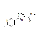 Methyl 2-(6-Methylpyridin-3-yl)thiazole-4-carboxylate