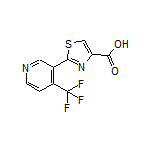 2-[4-(Trifluoromethyl)-3-pyridyl]thiazole-4-carboxylic Acid