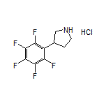 3-(Perfluorophenyl)pyrrolidine Hydrochloride