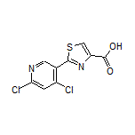 2-(4,6-Dichloropyridin-3-yl)thiazole-4-carboxylic Acid