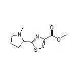 Methyl 2-(1-Methylpyrrolidin-2-yl)thiazole-4-carboxylate