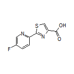 2-(5-Fluoropyridin-2-yl)thiazole-4-carboxylic Acid