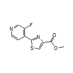 Methyl 2-(3-Fluoropyridin-4-yl)thiazole-4-carboxylate
