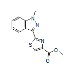 Methyl 2-(1-Methyl-3-indazolyl)thiazole-4-carboxylate