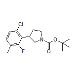 1-Boc-3-(6-chloro-2-fluoro-3-methylphenyl)pyrrolidine