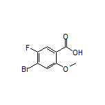 4-Bromo-5-fluoro-2-methoxybenzoic Acid
