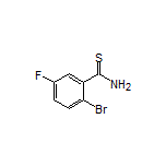 2-Bromo-5-fluorobenzothioamide