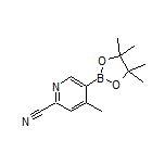 6-Cyano-4-methylpyridine-3-boronic Acid Pinacol Ester
