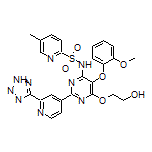 N-[2-[2-(2H-Tetrazol-5-yl)-4-pyridyl]-6-(2-hydroxyethoxy)-5-(2-methoxyphenoxy)-4-pyrimidinyl]-5-methylpyridine-2-sulfonamide