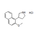 3-(2-Methoxy-1-naphthyl)pyrrolidine Hydrochloride
