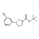 3-(1-Boc-3-pyrrolidinyl)-5-chloropyridine