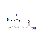 4-Bromo-3,5-difluorophenylacetic Acid