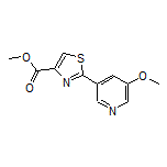 Methyl 2-(5-Methoxypyridin-3-yl)thiazole-4-carboxylate