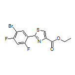 Ethyl 2-(5-Bromo-2,4-difluorophenyl)thiazole-4-carboxylate