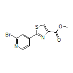 Methyl 2-(2-Bromopyridin-4-yl)thiazole-4-carboxylate