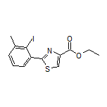 Ethyl 2-(2-Iodo-3-methylphenyl)thiazole-4-carboxylate