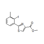 Methyl 2-(2-Iodo-3-methylphenyl)thiazole-4-carboxylate