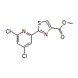 Methyl 2-(4,6-Dichloropyridin-2-yl)thiazole-4-carboxylate