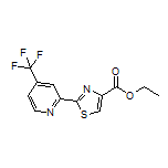 Ethyl 2-[4-(Trifluoromethyl)pyridin-2-yl]thiazole-4-carboxylate