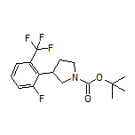 1-Boc-3-[2-fluoro-6-(trifluoromethyl)phenyl]pyrrolidine
