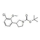 1-Boc-3-(3-chloro-2-methoxyphenyl)pyrrolidine