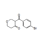 3-(4-Bromobenzoyl)dihydro-2H-pyran-4(3H)-one