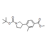 Methyl 4-(1-Boc-3-pyrrolidinyl)-3-methylbenzoate
