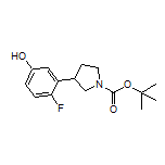 3-(1-Boc-3-pyrrolidinyl)-4-fluorophenol