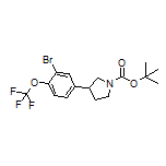 1-Boc-3-[3-bromo-4-(trifluoromethoxy)phenyl]pyrrolidine