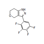 3-(2,3,4,5-Tetrafluorophenyl)-1,4,6,7-tetrahydropyrano[4,3-c]pyrazole